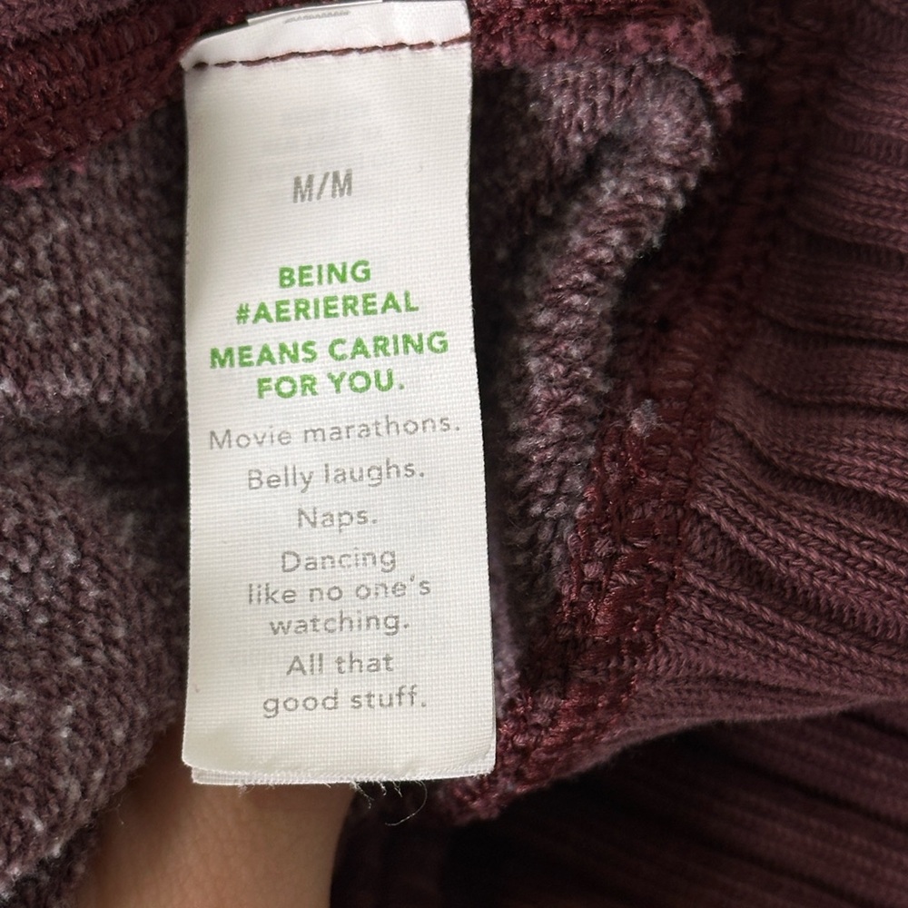 Aerie Pullover Sweater Sweatshirt Oversized Medium - Picture 2 of 4